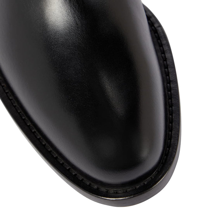 Bottes Hautes Femme Grande Taille | Talon Bas et Confort