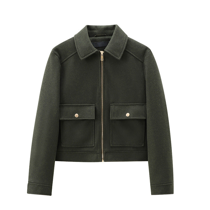 Veste Femme Zippée avec Ornements