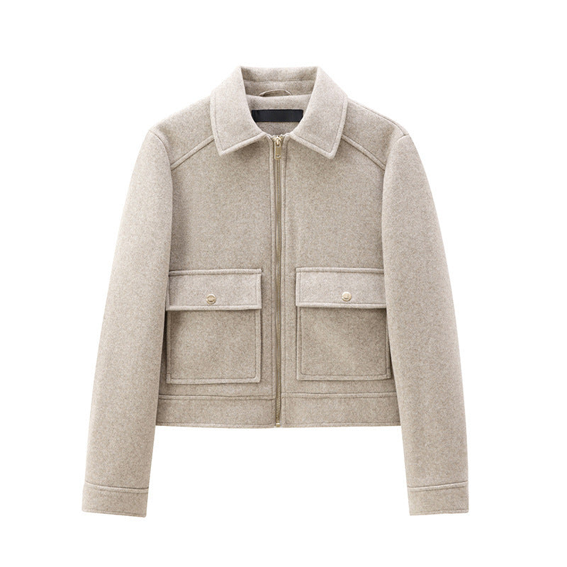 Veste Femme Zippée avec Ornements