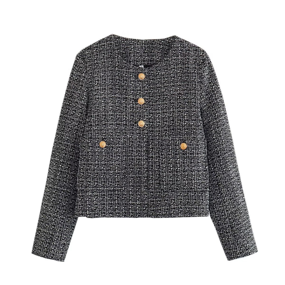 Veste Femme Classique Style Décontracté Uni Chic