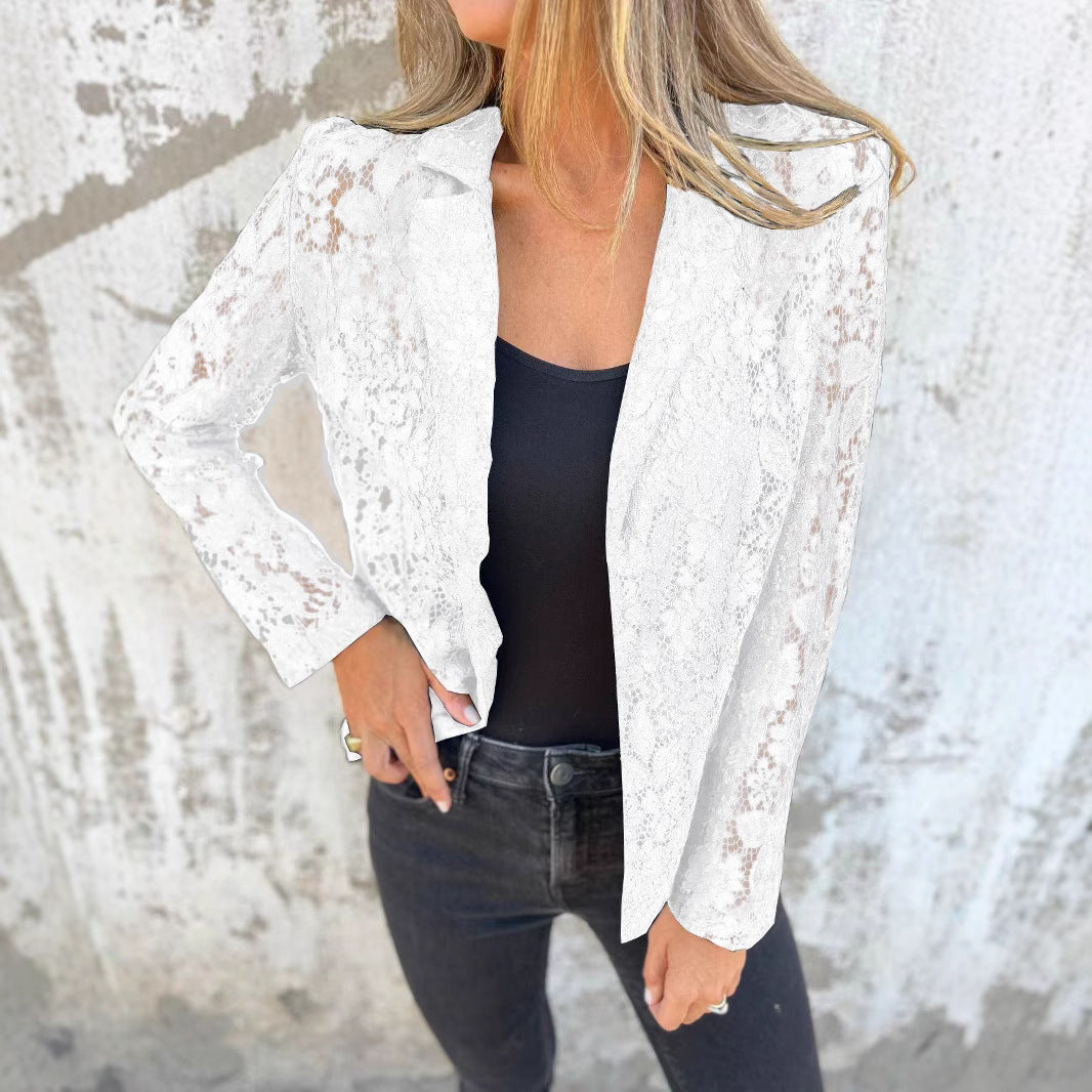 Ensemble Femme Élégant en Dentelle Mode Chic