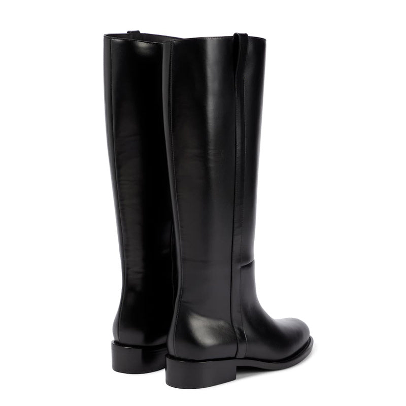 Bottes Hautes Femme Grande Taille | Talon Bas et Confort