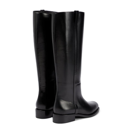 Bottes Hautes Femme Grande Taille | Talon Bas et Confort