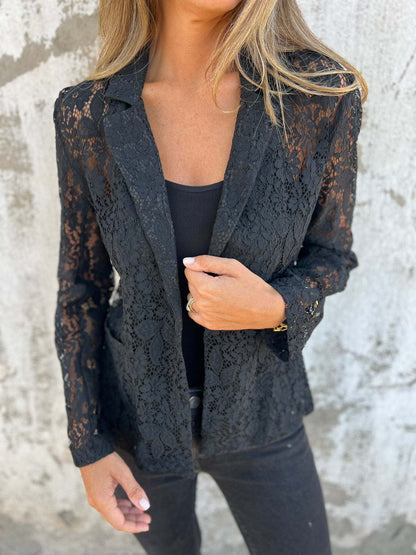 Ensemble Femme Élégant en Dentelle Mode Chic