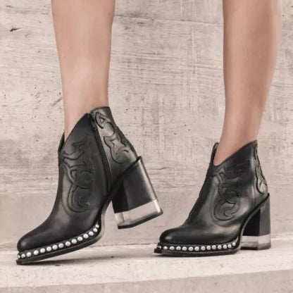 Bottes Automne Hiver Femme Style Européen et Américain