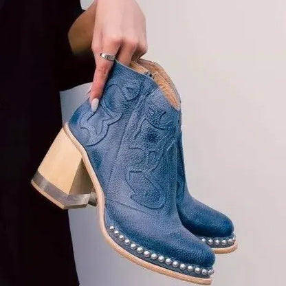 Bottes Automne Hiver Femme Style Européen et Américain