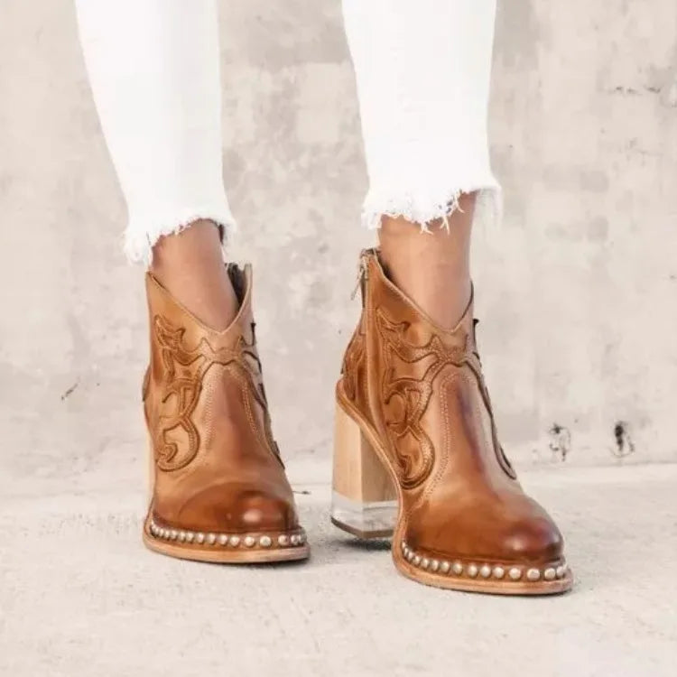 Bottes Automne Hiver Femme Style Européen et Américain