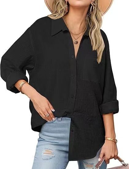 Chemise Femme Manches Longues | Style Décontracté