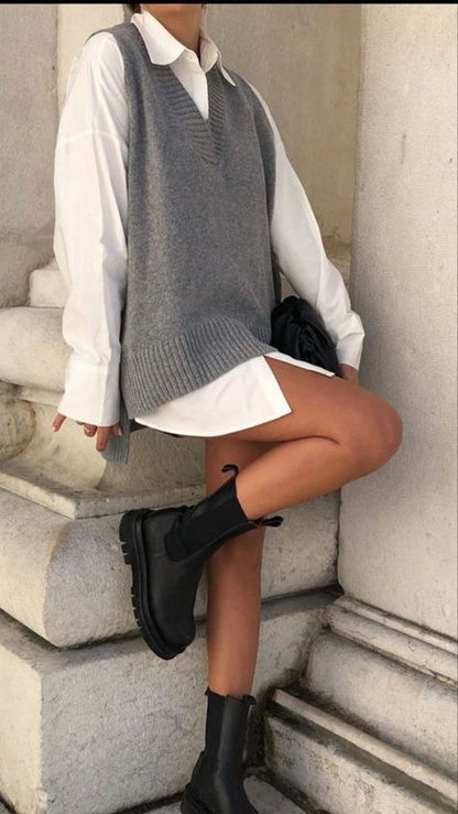 Bottes Femme Montantes Style Martin | Mode Plateforme Chic
