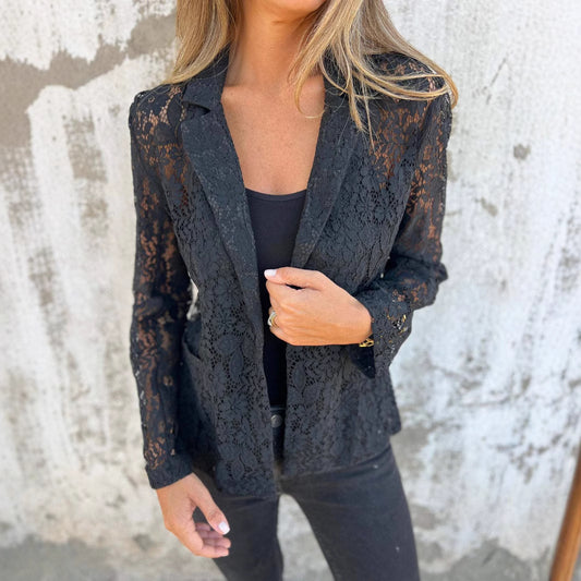 Ensemble Femme Élégant en Dentelle Mode Chic