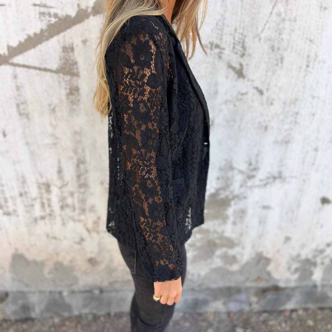 Ensemble Femme Élégant en Dentelle Mode Chic