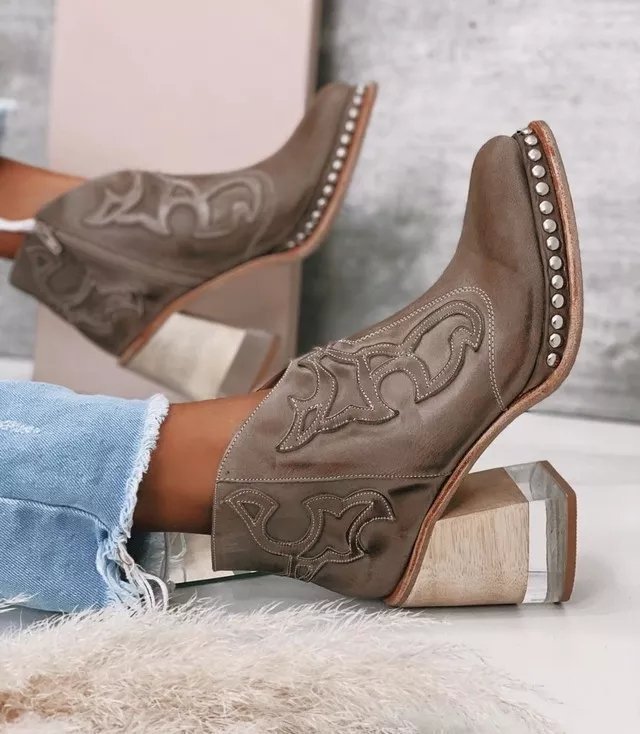 Bottes Automne Hiver Femme Style Européen et Américain
